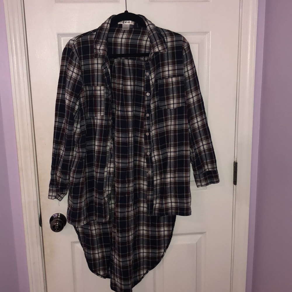 Long Line Flannel